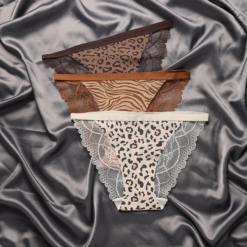 Animal Printed Lace Undies